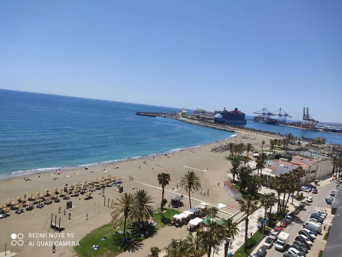 Espectaculares Vistas Al Mar Playa Malagueta Apartment Malaga