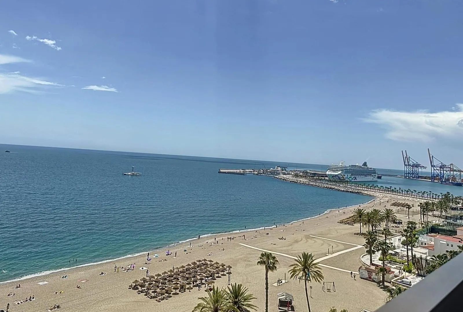 Espectaculares Vistas Al Mar Playa Malagueta Apartment Malaga